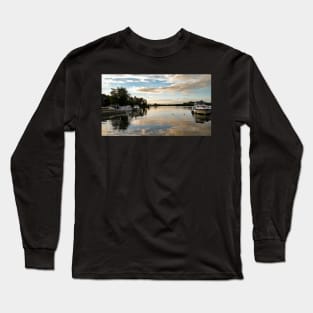 Dusk on Ranworth Broad Long Sleeve T-Shirt